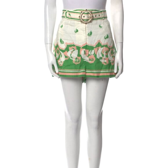 Zimmermann Pants - Zimmermann Linen Mini Shorts – Size 2